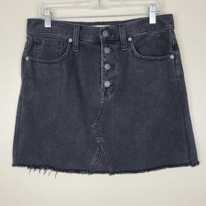 Madewell denim skirt